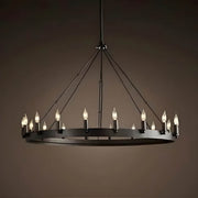 Lindenwood Cove Iron Chandelier — gallery image 5