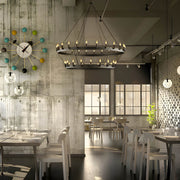 Lindenwood Cove Iron Chandelier — gallery image 3