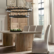 Lindenwood Cove Iron Chandelier — gallery image 12