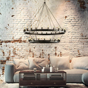 Lindenwood Cove Iron Chandelier — gallery image 2