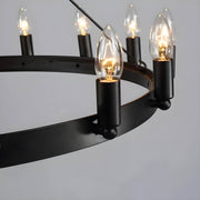 Lindenwood Cove Iron Chandelier — gallery image 6