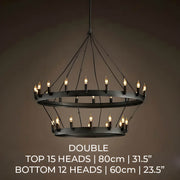 Lindenwood Cove Iron Chandelier — gallery image 11