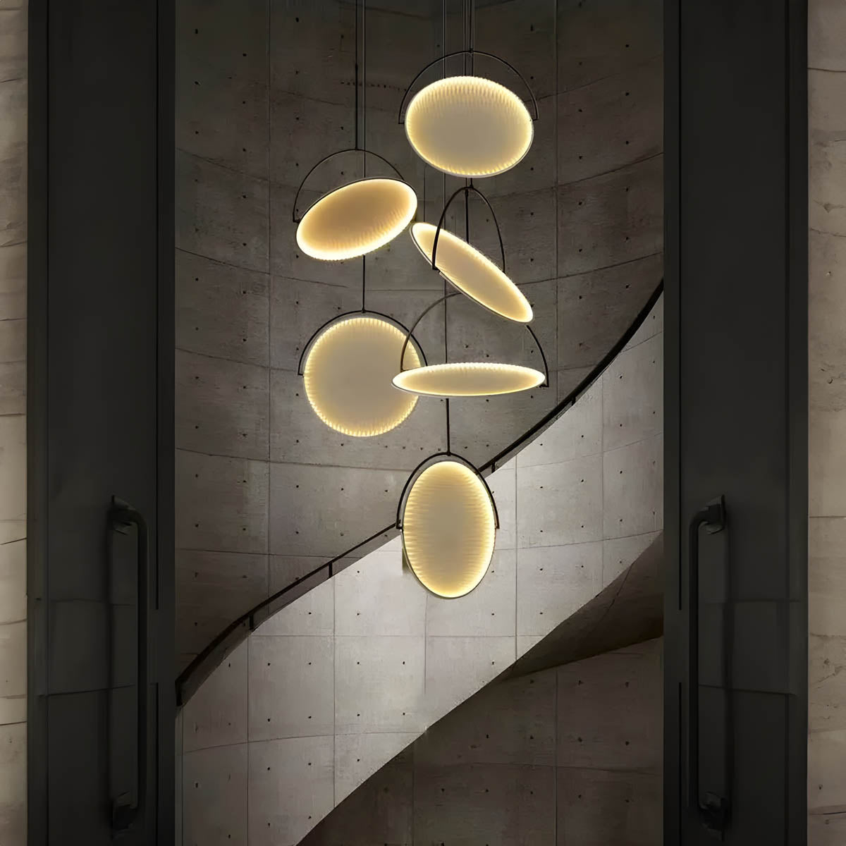 Thistle Cove Iron Pendant Light — gallery image 2