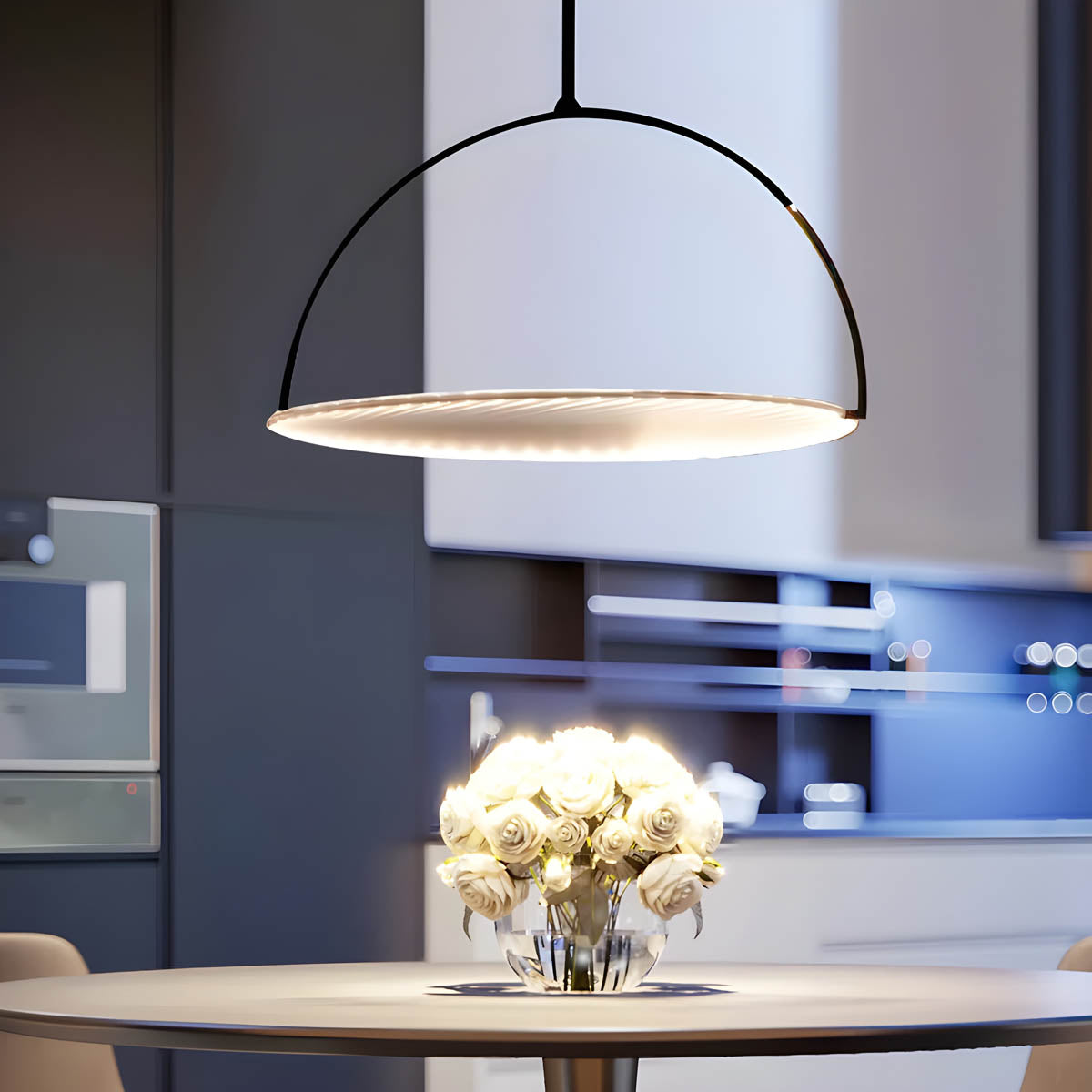 Thistle Cove Iron Pendant Light — gallery image 7