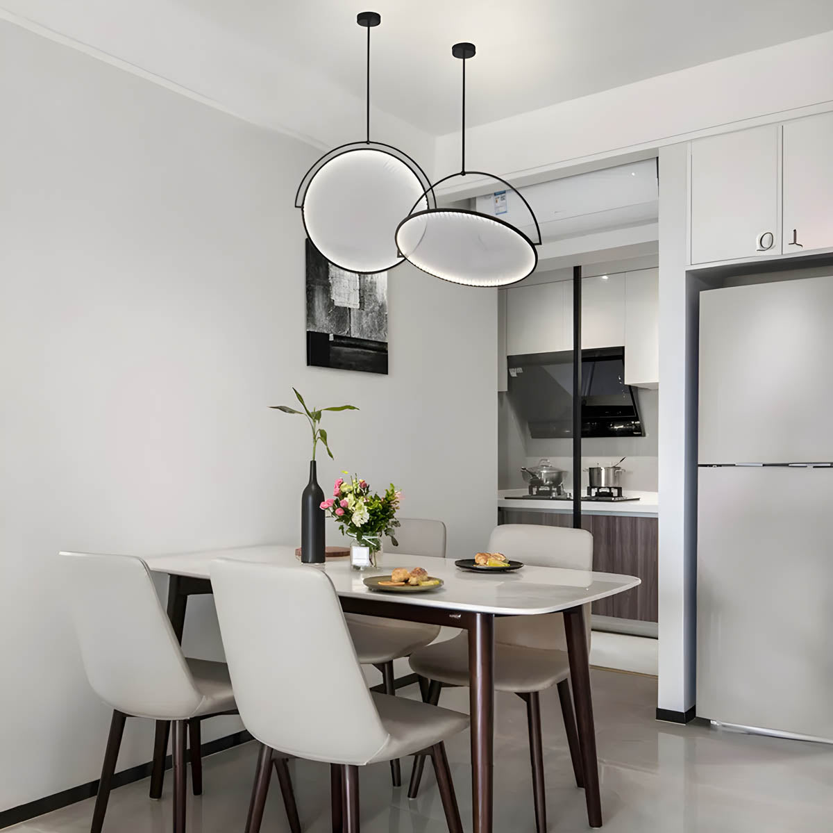 Thistle Cove Iron Pendant Light — gallery image 6