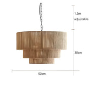 Briarwood Cove Rope Chandelier — gallery image 5