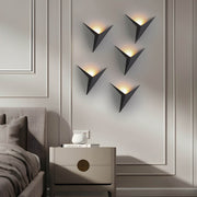 Alder Wing Iron Wall Sconce — gallery image 9