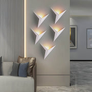 Alder Wing Iron Wall Sconce — gallery image 8