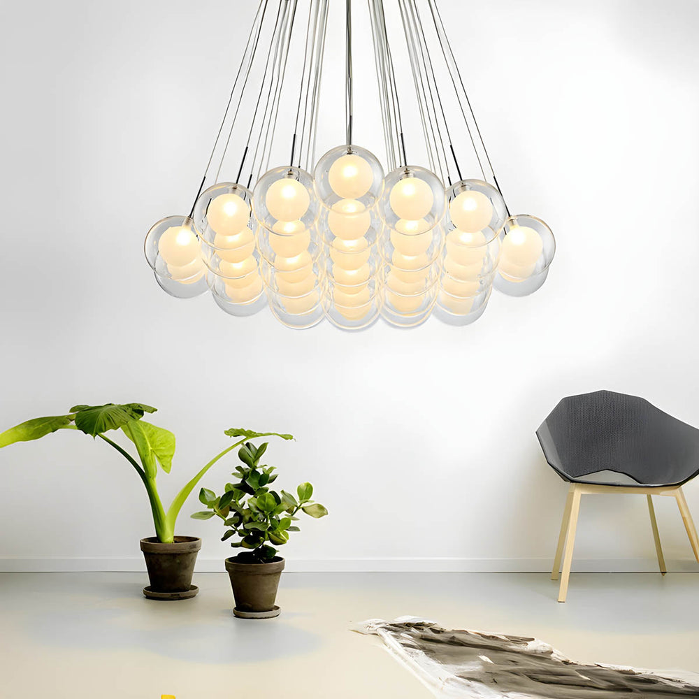 Oakley Cove Glass Chandelier — gallery image 4