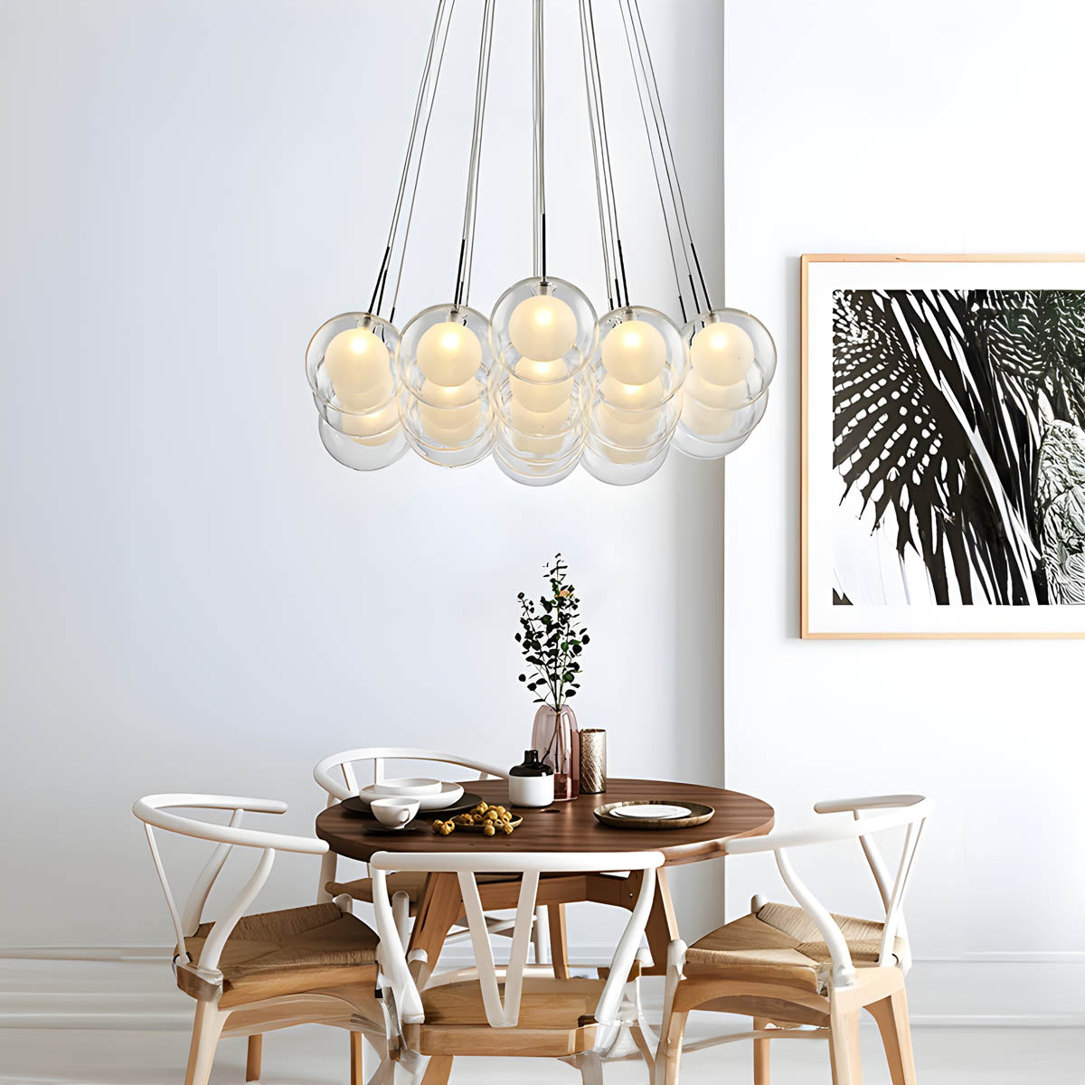 Oakley Cove Glass Chandelier — gallery image 2