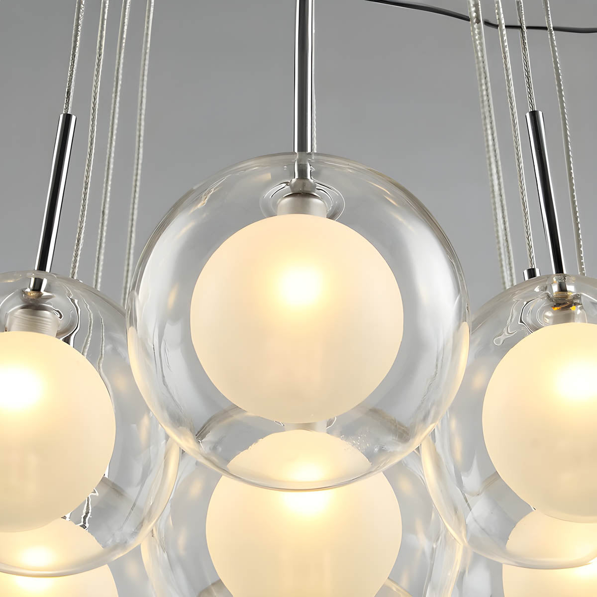 Oakley Cove Glass Chandelier — gallery image 5