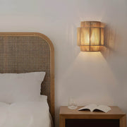 Bracken Weave Rope Wall Sconce — gallery image 3