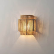 Bracken Weave Rope Wall Sconce — gallery image 2