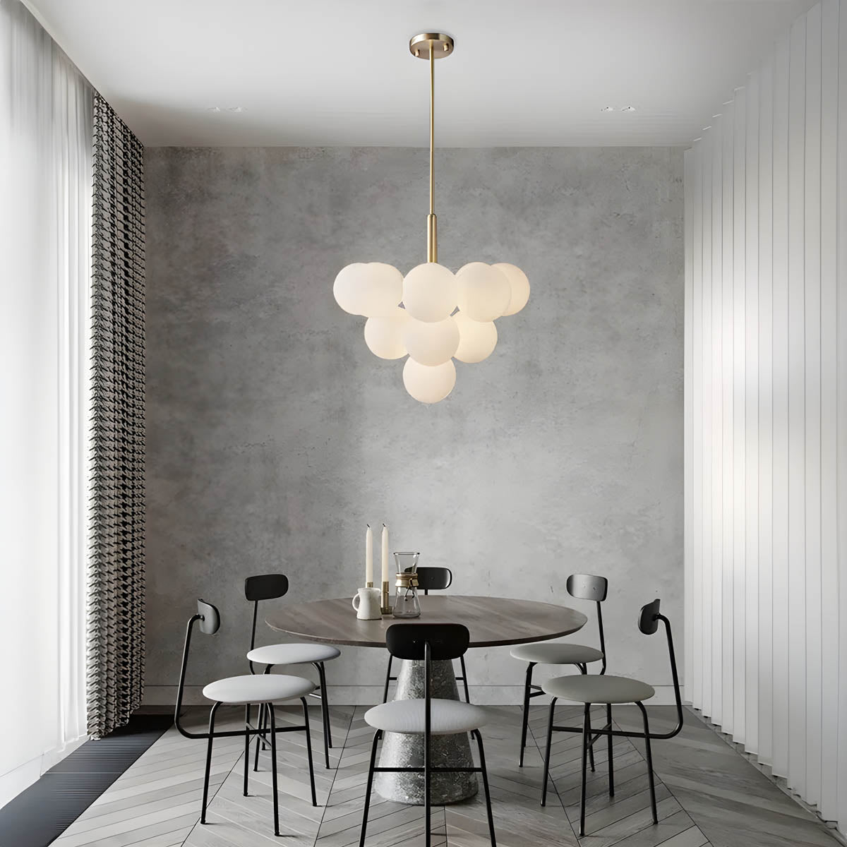Asterwood Cove Glass Chandelier — gallery image 2