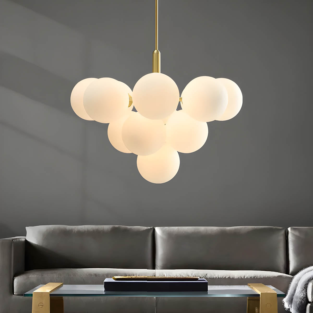 Asterwood Cove Glass Chandelier — gallery image 5