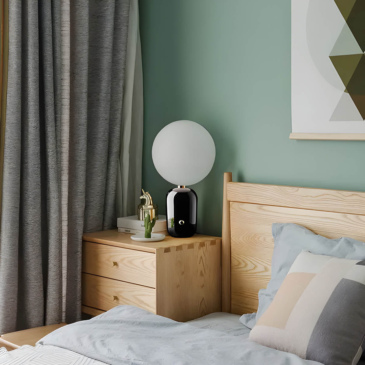 Bayberry Cove Glass Table Lamp — gallery image 11