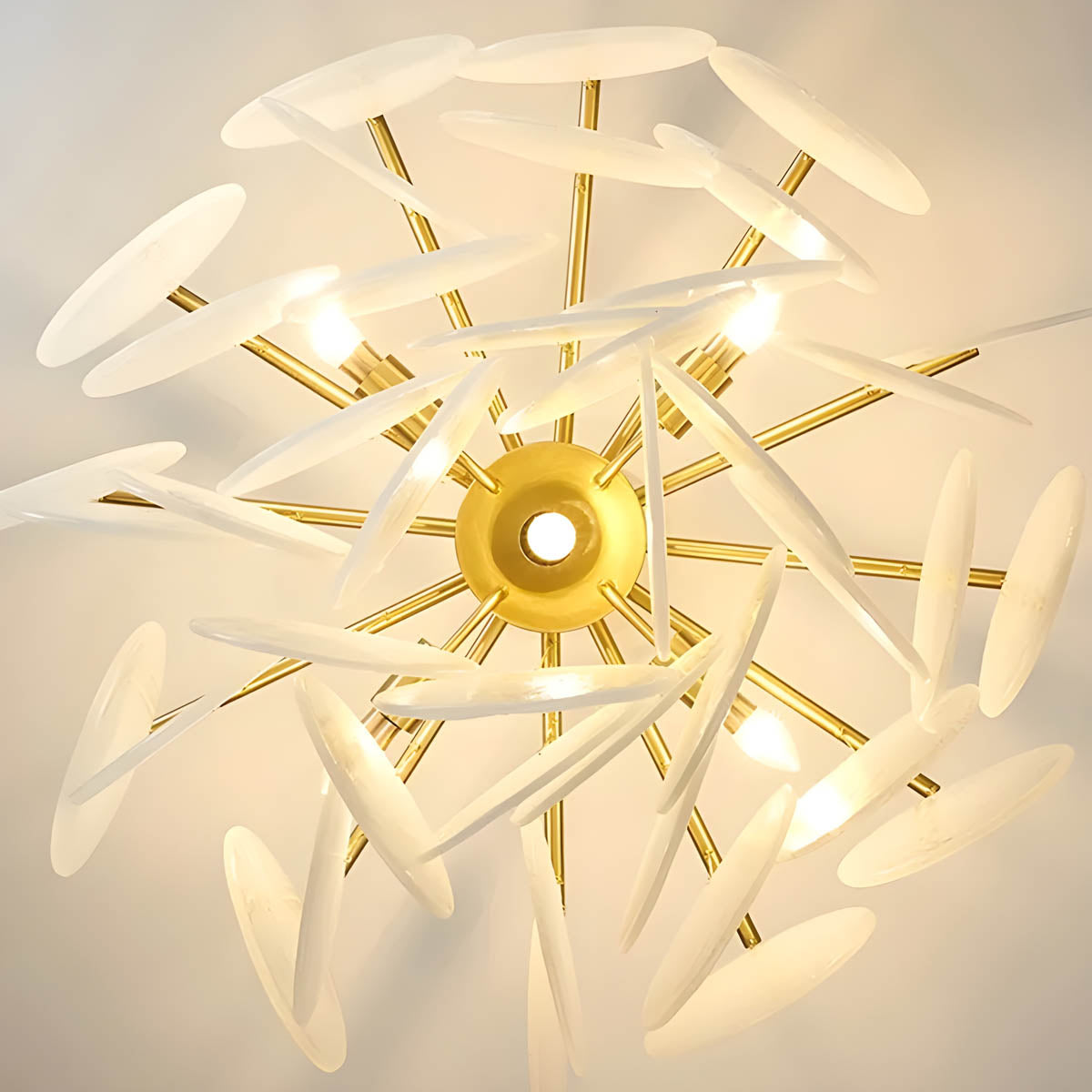 Laurelwood Cove Glass Chandelier — gallery image 9