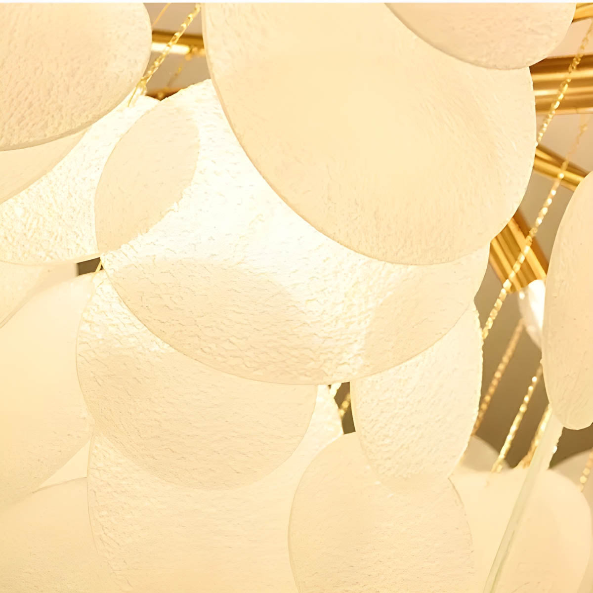Laurelwood Cove Glass Chandelier — gallery image 8