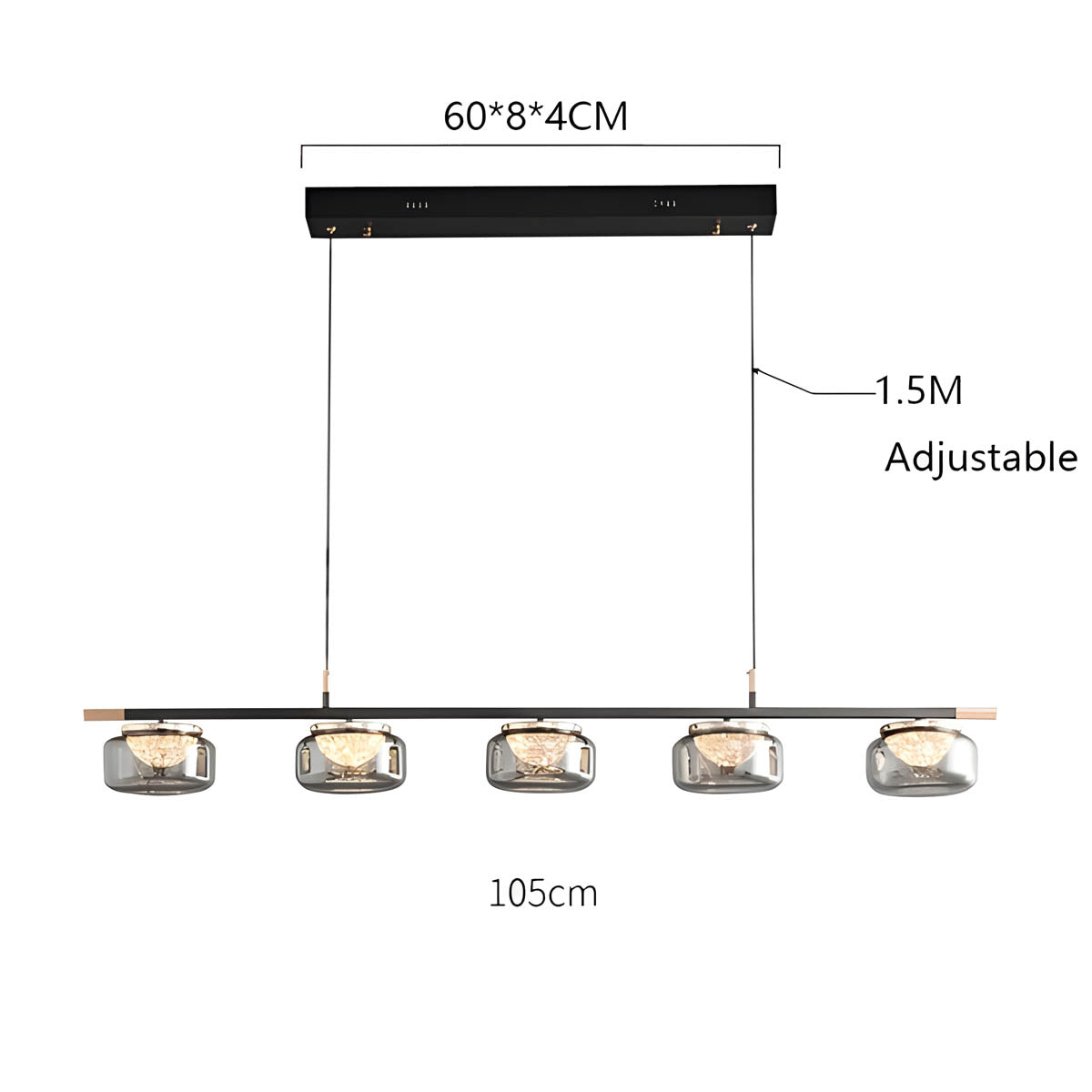 Redfern Cove Glass Pendant Light — gallery image 13