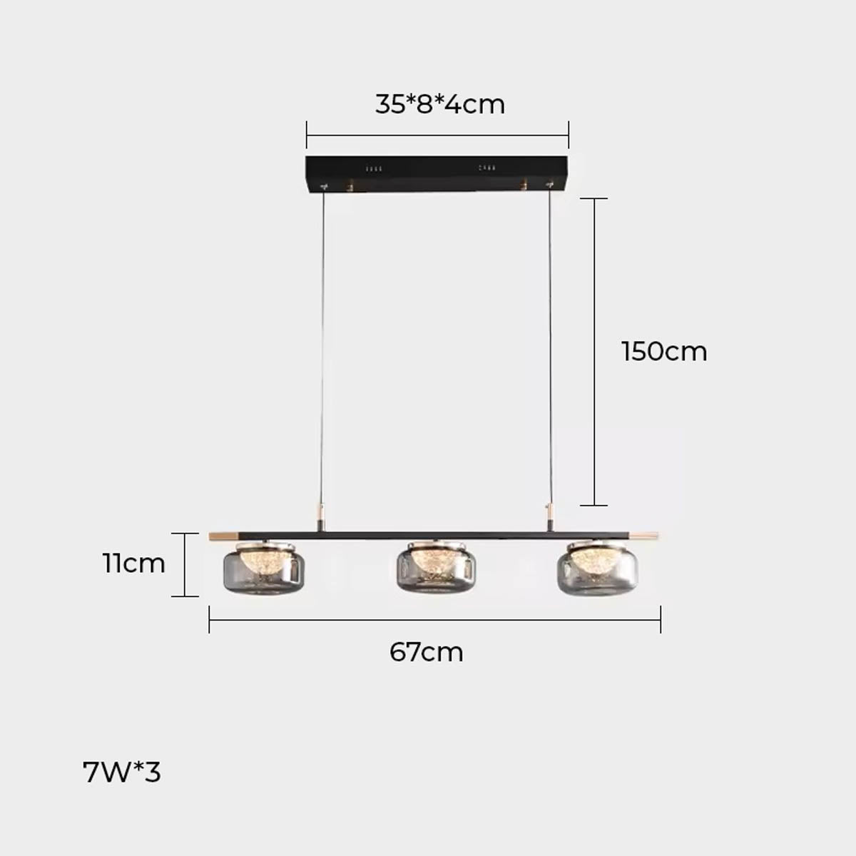 Redfern Cove Glass Pendant Light — gallery image 11