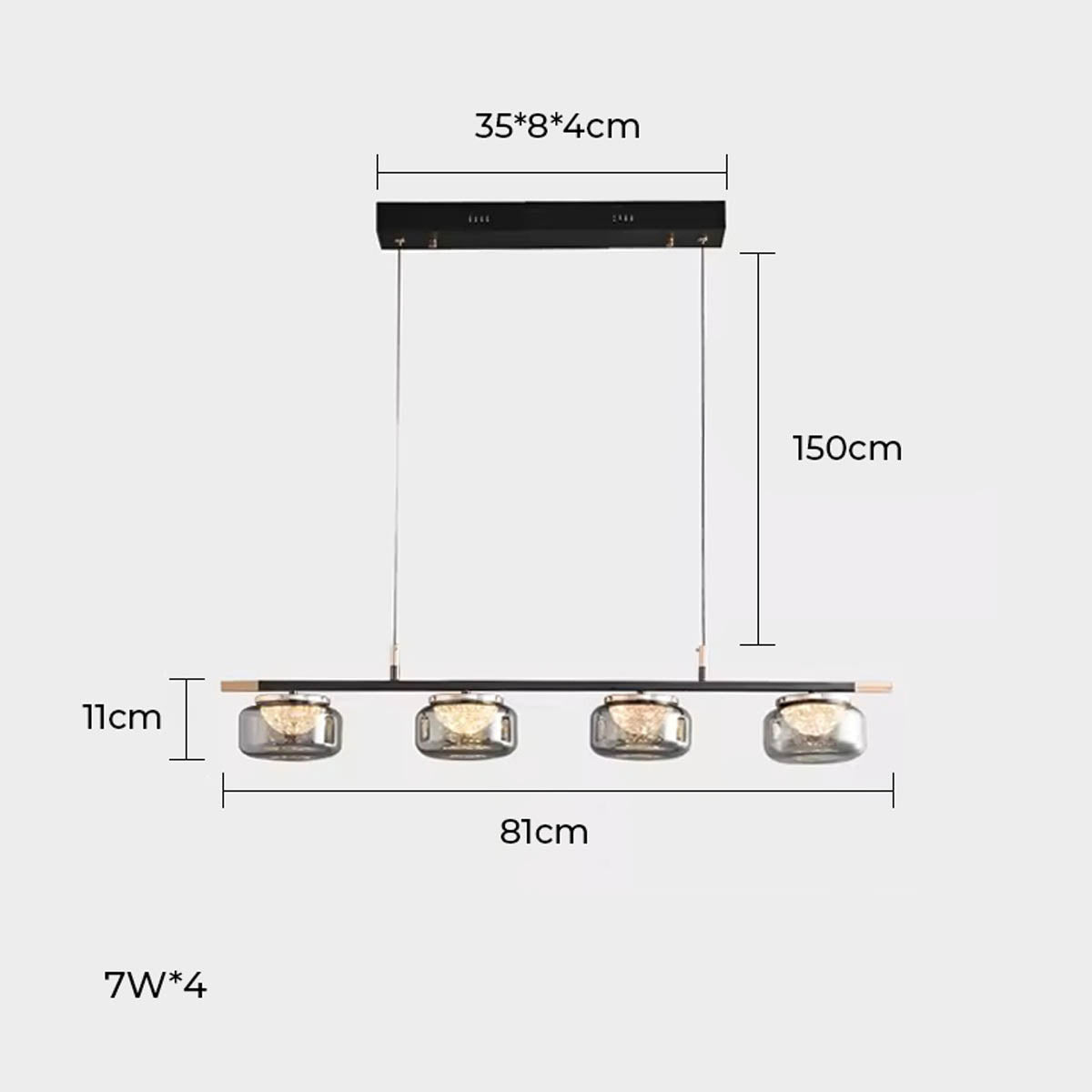 Redfern Cove Glass Pendant Light — gallery image 12