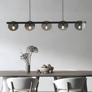 Riverton Cove Glass Chandelier — gallery image 5