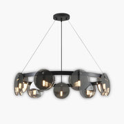 Riverton Cove Glass Chandelier — gallery image 1