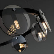 Riverton Cove Glass Chandelier — gallery image 2