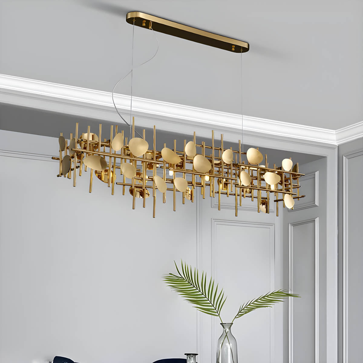 Fielding Cove Iron Chandelier — gallery image 5