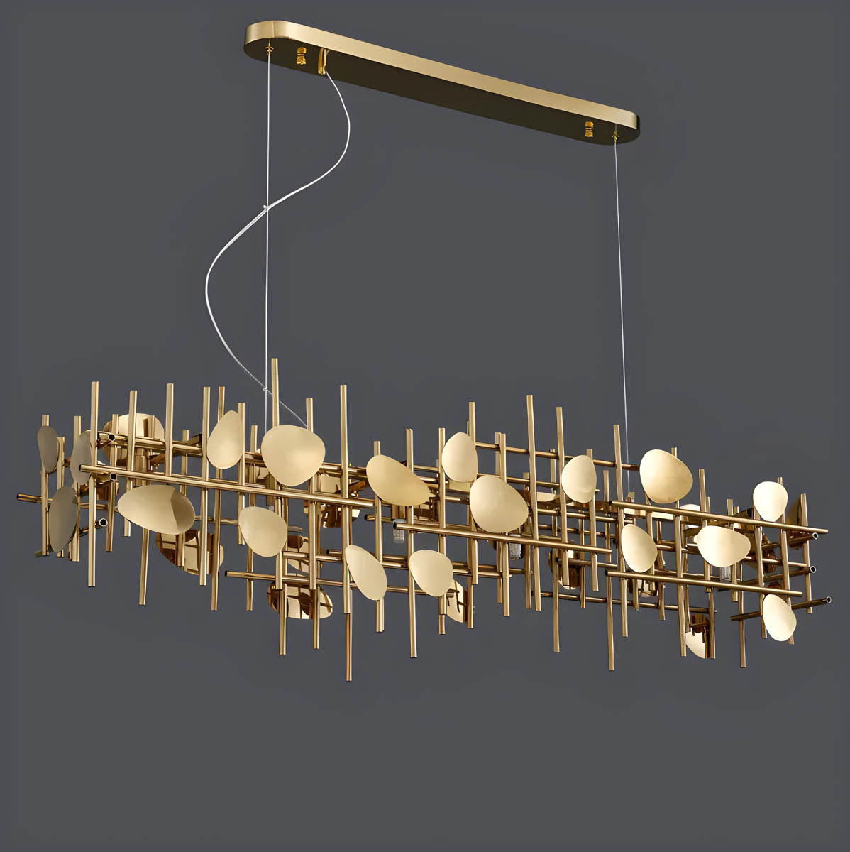 Fielding Cove Iron Chandelier — gallery image 10