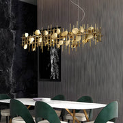 Fielding Cove Iron Chandelier — gallery image 2