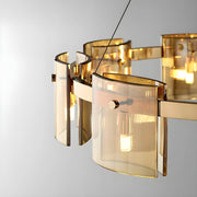 Brookfield Cove Glass Chandelier — gallery image 3