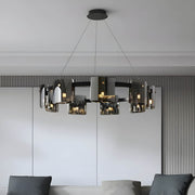 Brookfield Cove Glass Chandelier — gallery image 2