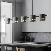 Brookfield Cove Glass Chandelier — gallery image 4