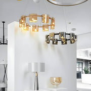 Brookfield Cove Glass Chandelier — gallery image 6