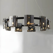 Brookfield Cove Glass Chandelier — gallery image 9