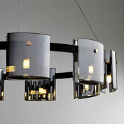 Brookfield Cove Glass Chandelier — gallery image 10