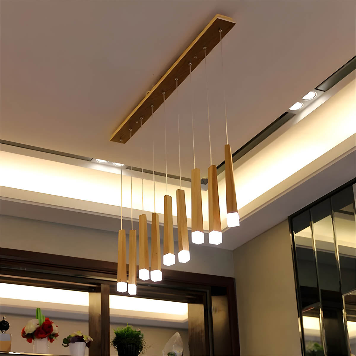 Eastmere Cove Wood Pendant Light — gallery image 10