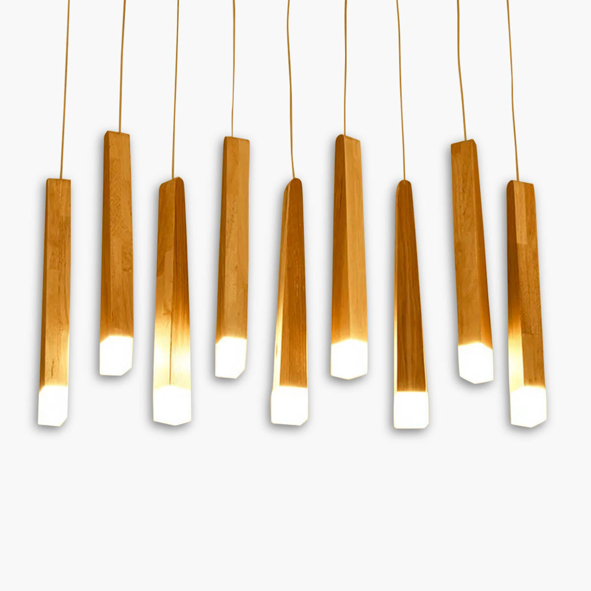 Eastmere Cove Wood Pendant Light — gallery image 1