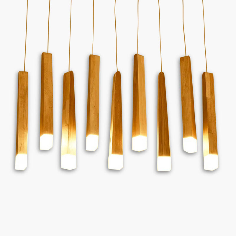Eastmere Cove Wood Pendant Light — gallery image 1