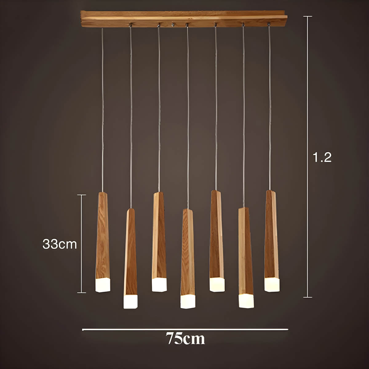 Eastmere Cove Wood Pendant Light — gallery image 15