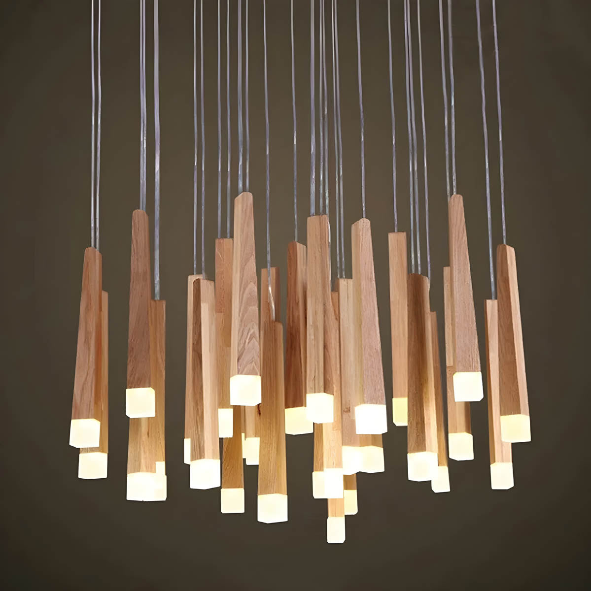 Eastmere Cove Wood Pendant Light — gallery image 11