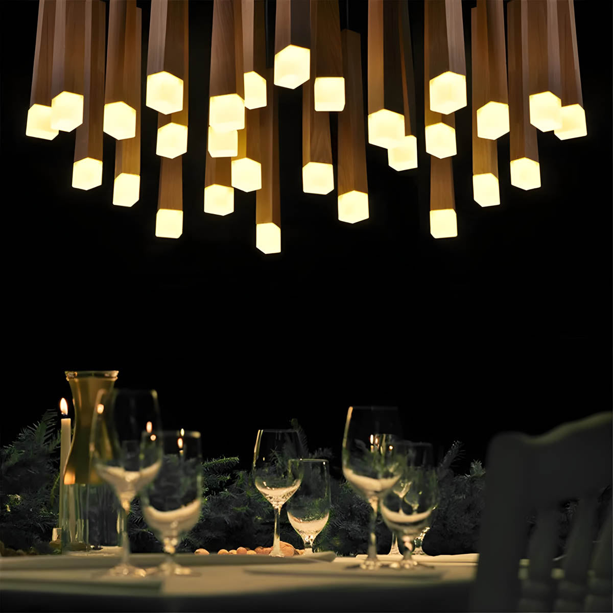 Eastmere Cove Wood Pendant Light — gallery image 8