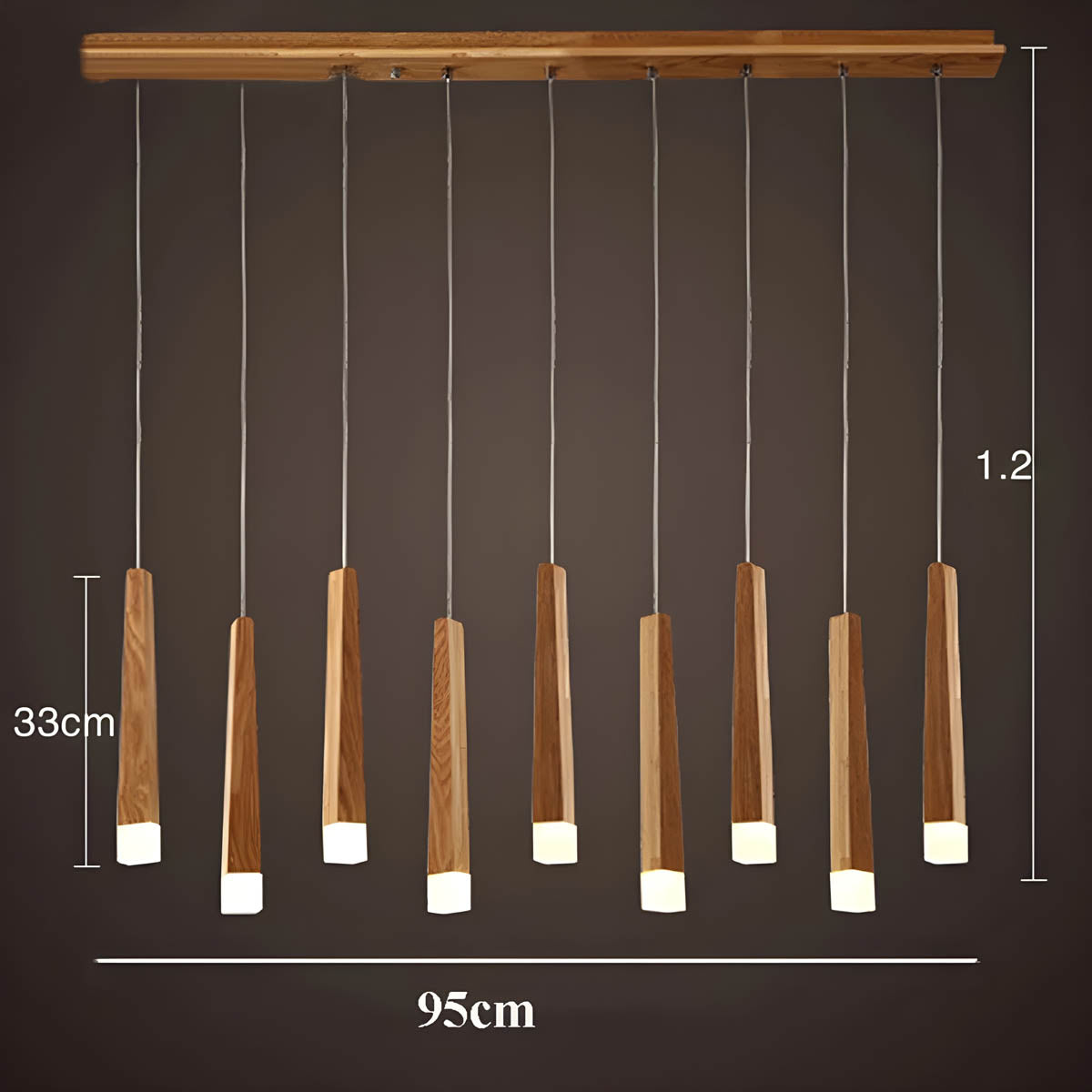 Eastmere Cove Wood Pendant Light — gallery image 16