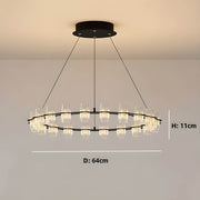 Northwick Cove Acrylic Chandelier — gallery image 14