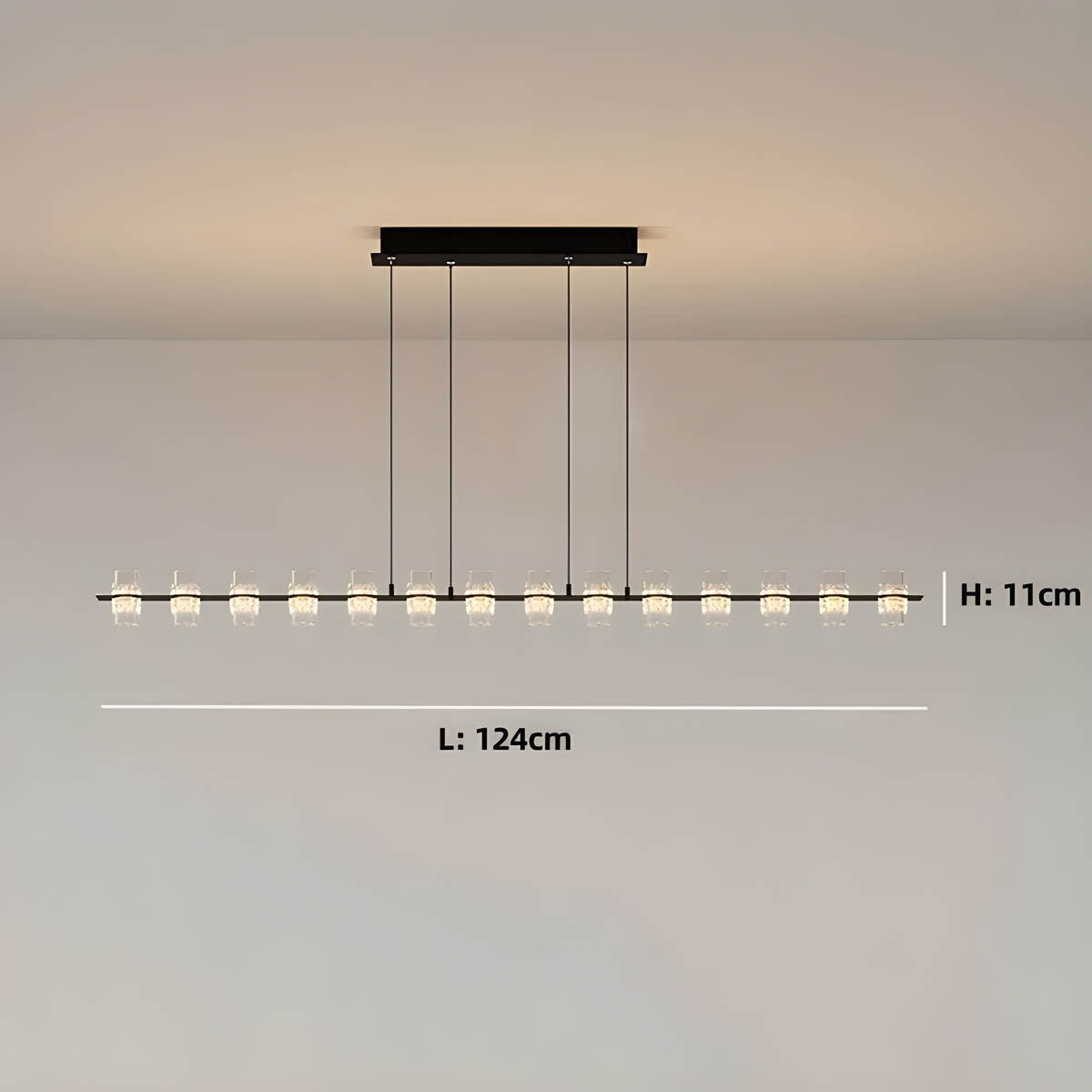 Northwick Cove Acrylic Chandelier — gallery image 20