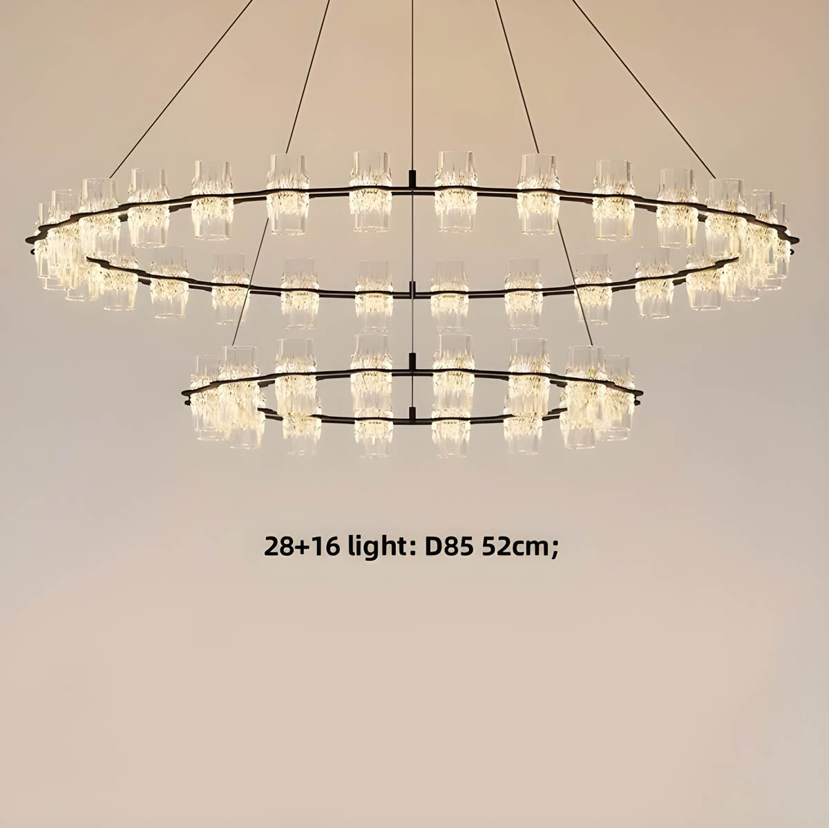 Northwick Cove Acrylic Chandelier — gallery image 16