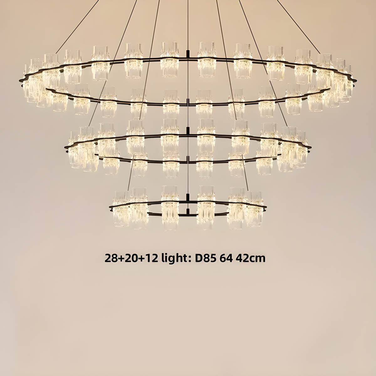 Northwick Cove Acrylic Chandelier — gallery image 18