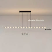 Northwick Cove Acrylic Chandelier — gallery image 21