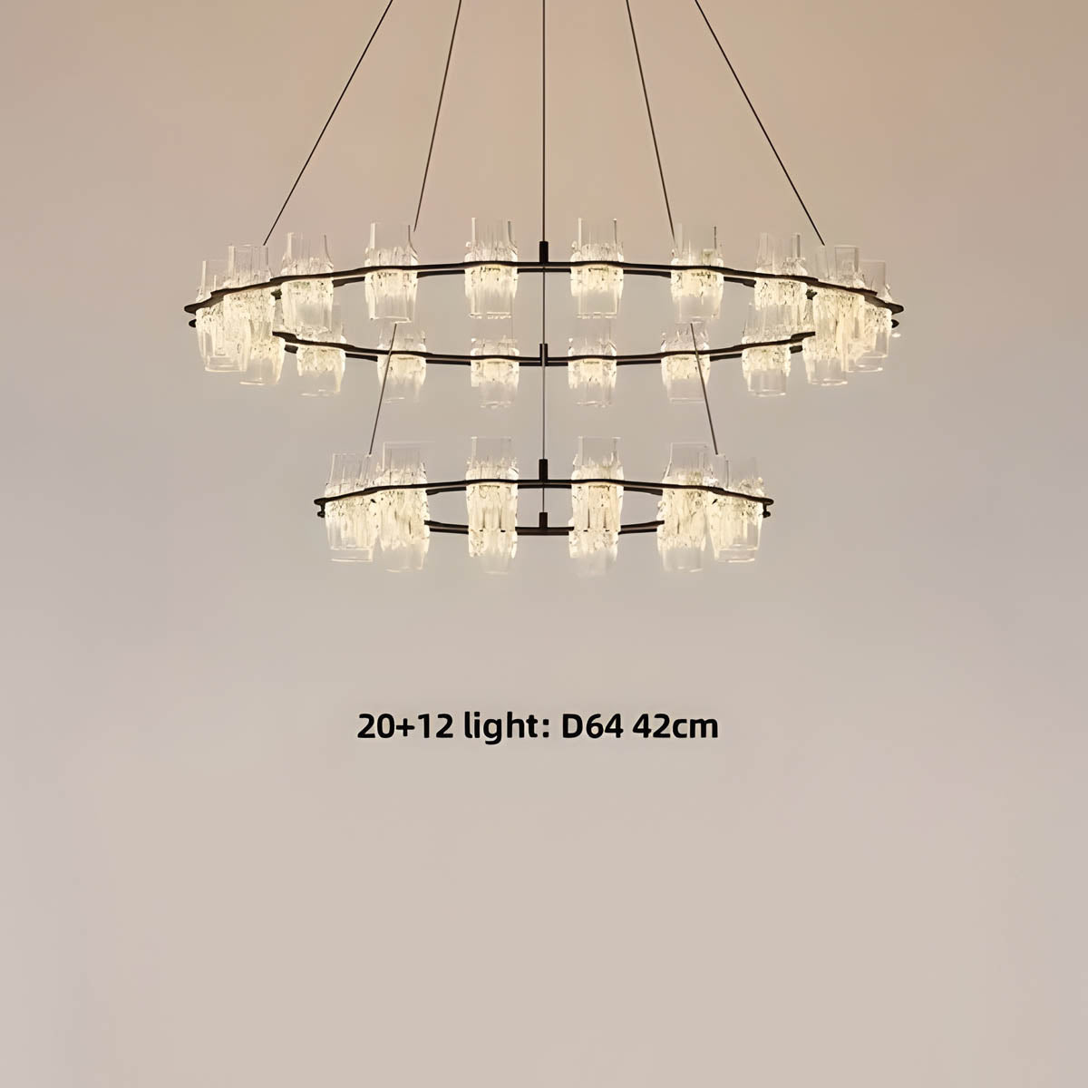Northwick Cove Acrylic Chandelier — gallery image 22